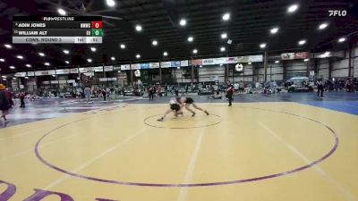 157 lbs Cons. Round 3 - Adin Jones, Northeast MT Wrestling Club vs William Alt, Eastside United