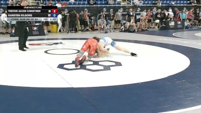 113 lbs Cons. Sub-rd Of 64 - Trevor Jacob Christner, Michigan vs Karsten Kilgore, Wyoming