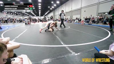 102 lbs Rr Rnd 2 - Aaron Caughlin, Full Circle 12U vs Wesston Allen, Wyoming Underground