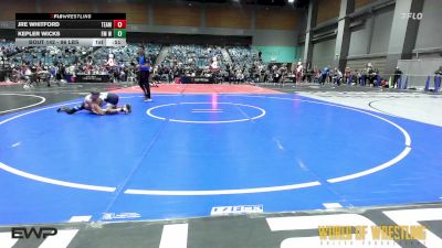 96 lbs Consi Of 4 - Jre Whitford, TEAM PRIDE ACADEMY vs Kepler Wicks, FM Wrestling Club