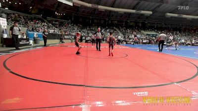 58 lbs Round Of 32 - Raven Gray, MilLard South Wrestling Club vs Mj Marshall, Westshore Wrestling Club