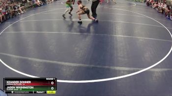 95 lbs Round 1 (6 Team) - Jaden Washington, Illinois Gold vs Xzander Donner, Kansas Rattlers