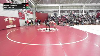 190 lbs Consi Of 8 #1 - William Callahan, St. Thomas vs Pete Arellano, Bishop Lynch