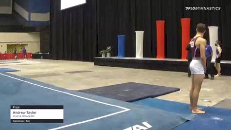 Andrew Taylor - Floor, Xtreme Altitude CO - 2021 USA Gymnastics Development Program National Championships