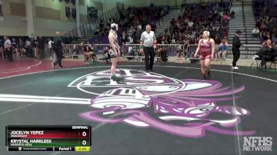 170 lbs Semifinal - Jocelyn Yepez, Paramount vs Krystal Harkless, Murrieta Mesa