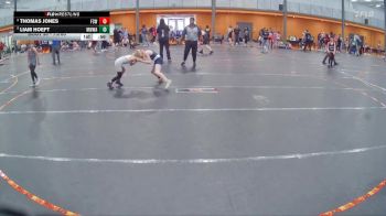 75/80 Round 4 - Thomas Jones, Fort Stewart Wrestling vs Liam Hoeft, Mighty Warriors Wrestling Acad