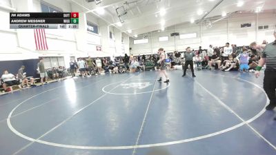 160 lbs Quarterfinal - Jw Adams, Dayton Bandits - HS vs Andrew Messner, Wiggle Worms