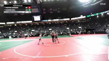 90 lbs Cons. Round 2 - Cooper Bell, STC2 vs Foster Sanders, PROA