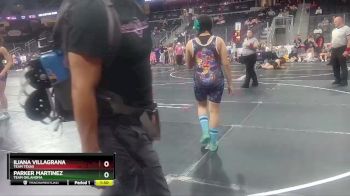 127 lbs Quarterfinal - Iliana Villagrana, Team Texas vs Parker Martinez, Team Oklahoma