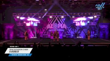 Peak Elevation Cheer - Everest [2025 L3 Senior Coed - D2 Day 1] 2025 Aloha Grand Nationals