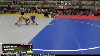 100 lbs Cons. Round 1 - Hunter Janssen, Mn Elite vs Aiden Pierce, LAW