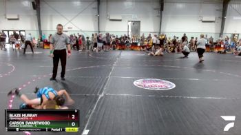 56 lbs Round 1 (6 Team) - Blaze Murray, Team Palmetto vs Carson Swartwood, Florida Scorpions