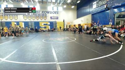 120 lbs Quarters & Wb (16 Team) - Jeson Medina, Alpha WC vs Jason Perez, Osceola WC