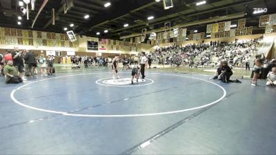 110 lbs Quarterfinal - Joel Padilla, Total Kaos Wrestling Club vs Luke Moreno, Socal Grappling Club