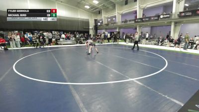 106 lbs Cons. Sub-semis - Tyler Gerhold, DC Elite Wrestling vs Michael Bird, Izzy Style Wrestling