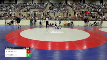 46 lbs Consi Of 8 #1 - Wyatt Barrett, Jr War Eagles Wrestling Club vs Knox Venable, Banks Co. BattleBorn Wrestling