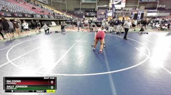 148 lbs Semifinal - Sally Johnson, Mayhem WC vs Gia Coons, California