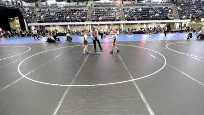 5th - 6th grade - 86 Cons. Round 2 - Brogan Brasch, Immortal Athletics WC vs Noah Miller