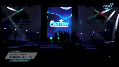 Cheer Fusion Elite - Senior Electric [2023 L3 Senior - D2 Day 2] 2023 The Regional Summit: Midwest