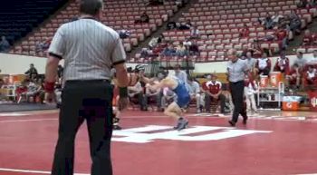141 lbs rd2 Mitchell Richey (IU) vs. Brandon Brumley (ODU)