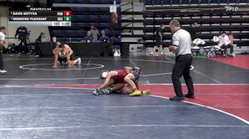 125 lbs Quarterfinal - Davis Motyka, Penn vs Desmond Pleasant, Drexel