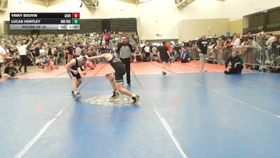 108-H lbs Round Of 32 - Vinny Bouvin, Savage Wrestling Academy vs Lucas Huntley, High Pace Wrestling Club