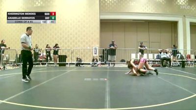 116 lbs Consi Of 8 #2 - Kherington Mendes, Warriors WC vs Anabelle Serratos, Santa Ana HS