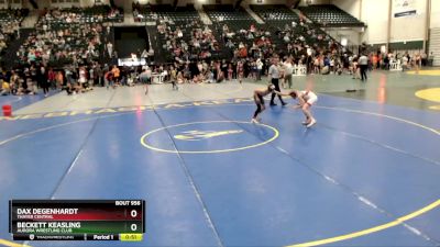 80 lbs Cons. Round 3 - Dax Degenhardt, Thayer Central vs Beckett Keasling, Aurora Wrestling Club