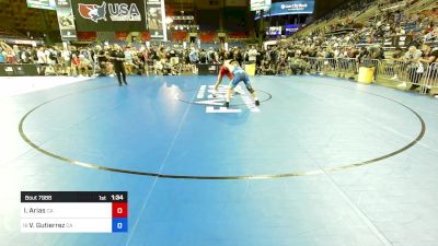 138 lbs Cons 16 #2 - Ivan Arias, CA vs Vinnie Gutierrez, CA