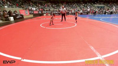 40 lbs Quarterfinal - Olive Yang-Elson, Summit Wrestling Academy vs Cashton Sorum, Salina Wrestling Club