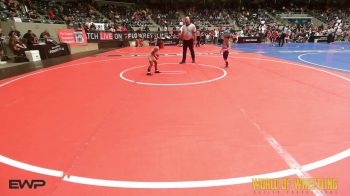 40 lbs Quarterfinal - Olive Yang-Elson, Summit Wrestling Academy vs Cashton Sorum, Salina Wrestling Club