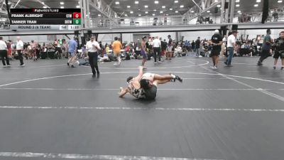 113 lbs Round 2 (6 Team) - Tanner Tran, Team Shutt Mau Mau vs Frank Albright, CTWHALE