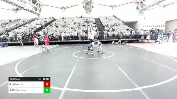 73-M lbs 3rd Place - Reid Miles, THE TRIBE vs Joey Cotter, Newtown (CT) Youth Wrestling