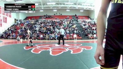 113 lbs Quarterfinal - Stamatios Paxos, North Canton (Hoover) vs Tommy O`Neill, Riverside