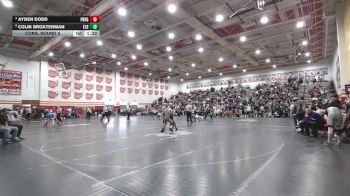 120 lbs Cons. Round 5 - Ayden Dodd, Perrysburg vs Colin Broxterman, Elder