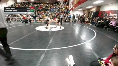 157 lbs Cons. Semi - Tripp Vigil, Central vs Hunter Boss, Jackson Hole