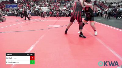 90-105 lbs Rr Rnd 1 - Oxlee Dick, Enid Youth Wrestling Club vs Pierson Guerrero, RSA RedStorm