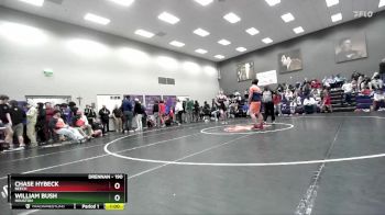 190 lbs Cons. Round 3 - William Bush, Houston vs Chase Hybeck, Beech