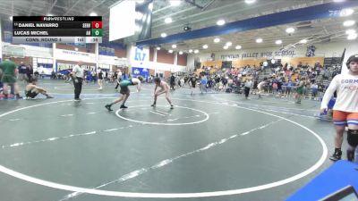 165 lbs Cons. Round 4 - Daniel Navarro, Servite vs Lucas Michel, Aliso Niguel