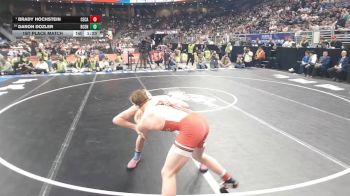 1st Place Match - Brady Hochstein, Cedar Catholic vs Daron Dozler, Boone Central