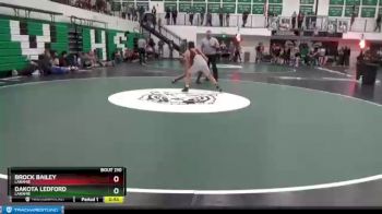 132 lbs Cons. Round 4 - Brock Bailey, Laramie vs Dakota Ledford, Laramie