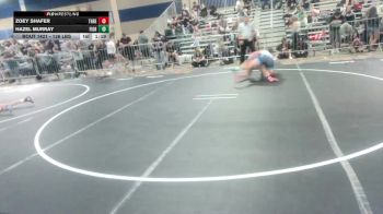 136 lbs Round Of 32 - Zoey Shafer, Threshold WC vs Hazel Murray, Fighting Squirrels WC