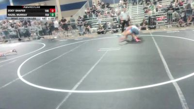 136 lbs Round Of 32 - Zoey Shafer, Threshold WC vs Hazel Murray, Fighting Squirrels WC