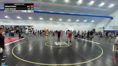 182 lbs Round 3 (10 Team) - Jordan Ayash, Shore Thing vs Gabe English, GPS