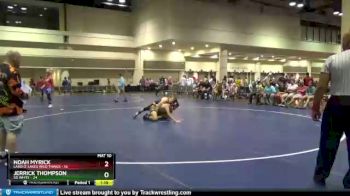 170 lbs Round 1 (10 Team) - Noah Myrick, Land O` Lakes Wild Things vs Jerrick Thompson, SD White