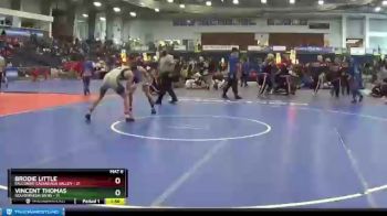 160 lbs Round 1 (3 Team) - Vincent Thomas, Gouverneur Sr HS vs Brodie Little, Falconer-Cassadaga Valley