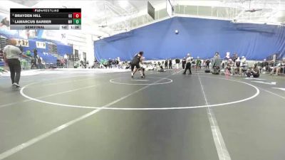 285 lbs Semifinal - Lamarcus Barber, Mill Valley vs Brayden Hill, Garden City