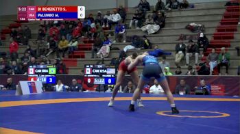 50 kg Quarterfinal - Mia Palumbo, USA vs Serena Di Benedetto, CAN