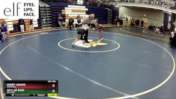 100 lbs. Champ. Round 1 - Skylar Bain, Seckman vs Avery Adams, Centralia