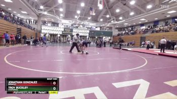 120 lbs Cons. Round 4 - Troy Buckley, Chaparral vs Jonathan Gonzalez, Brawley